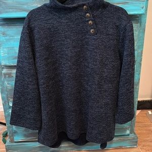 St John’s Bay sweater dark blue Size Large